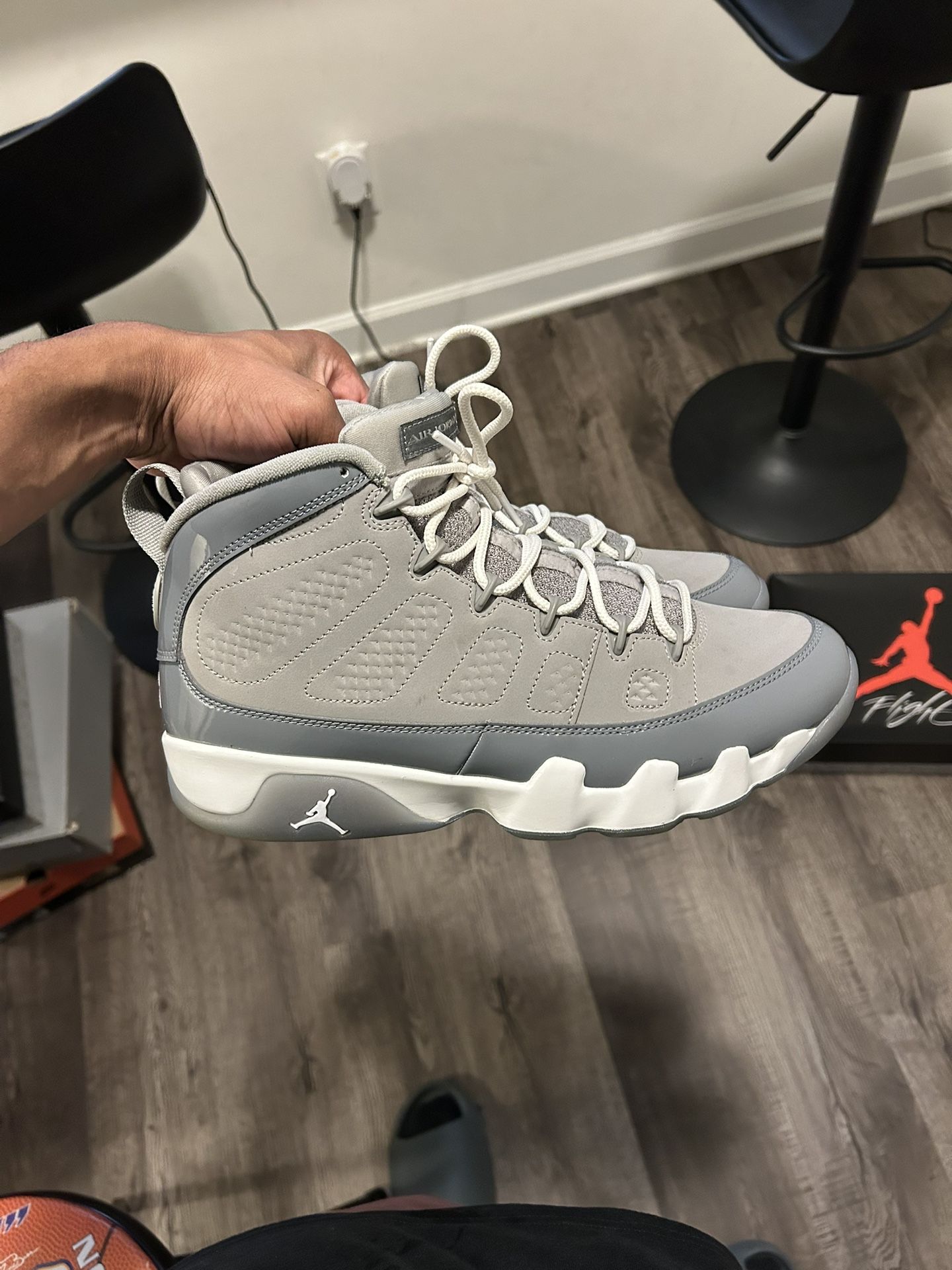 Jordan 9 Cool Grey