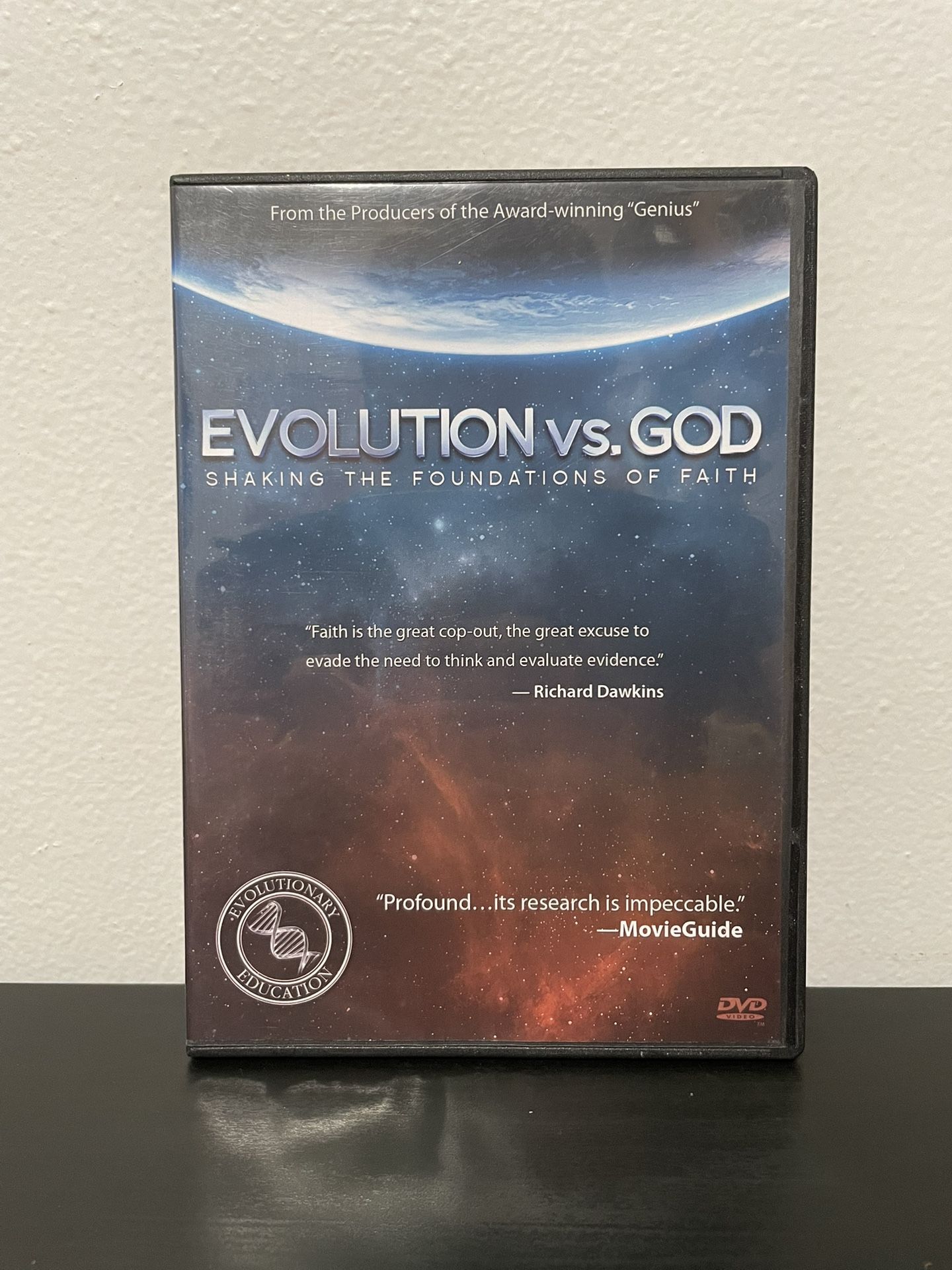 Evolution VS God DVD Shaking The Foundations Of Faith Religion Science 2013