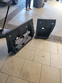 2020 Tacoma Behind Seat Plastics