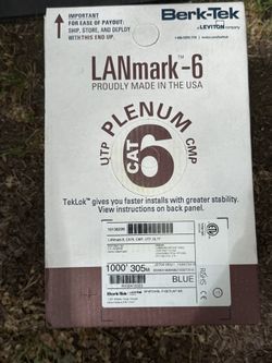 Berk-Tek Cat 6 Cable