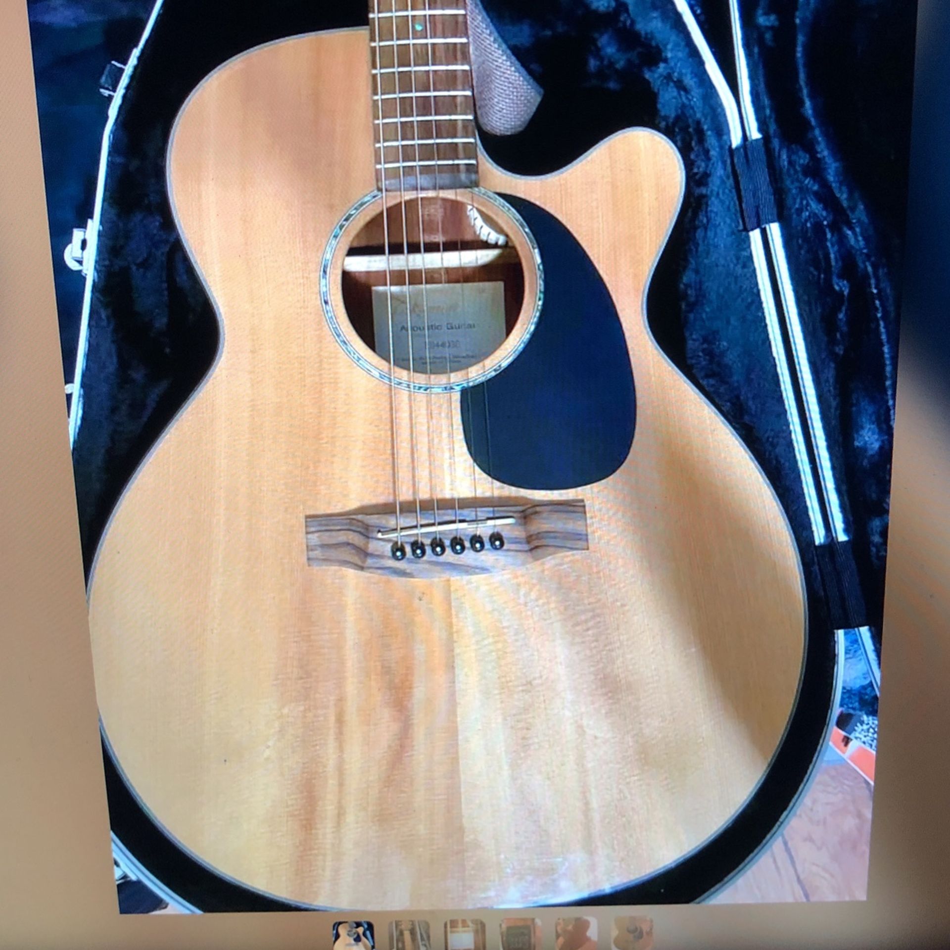 Takamine Acoustic Electric With   Hard Case