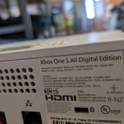 Xbox One S