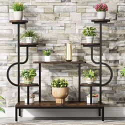 8-Tier Metal Plant Stand