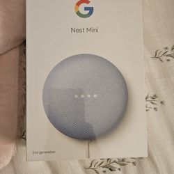 Nest mini 2nd Generation