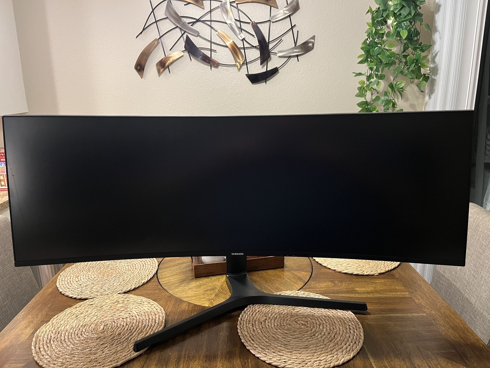 44 Inch Samsung Curved Monitor With Webcam