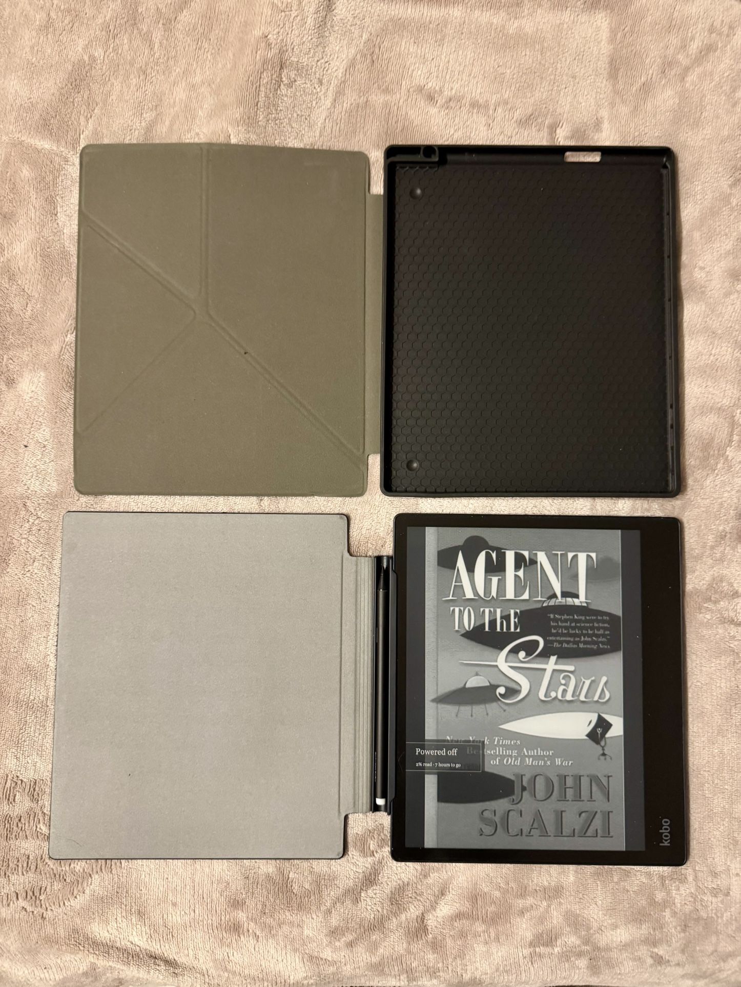 Kobo Elipsa 2e, Pen, Sleep Cover, Origami Case
