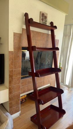 Ladder shelves