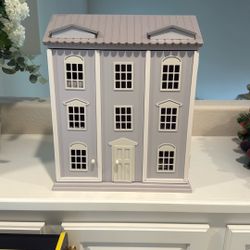 pottery barn kids doll jewelry case 