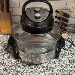 Large Air Fryer With Racks Easy To Clean