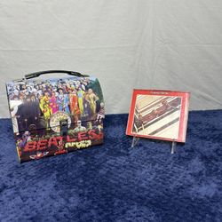 💥Vintage Beatles Lunch Box & 2-Disc Album💥