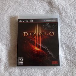PS3 Playstation 3 - Diablo III game