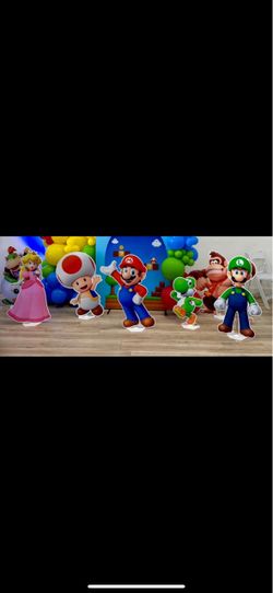Super Mario Cutouts - Props