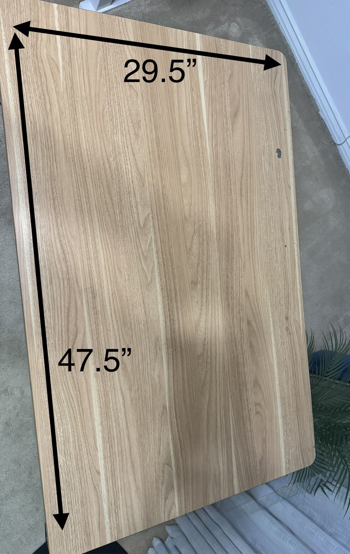 Sit/Stand Desk - Solid Oak
