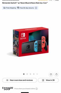 Nintendo switch