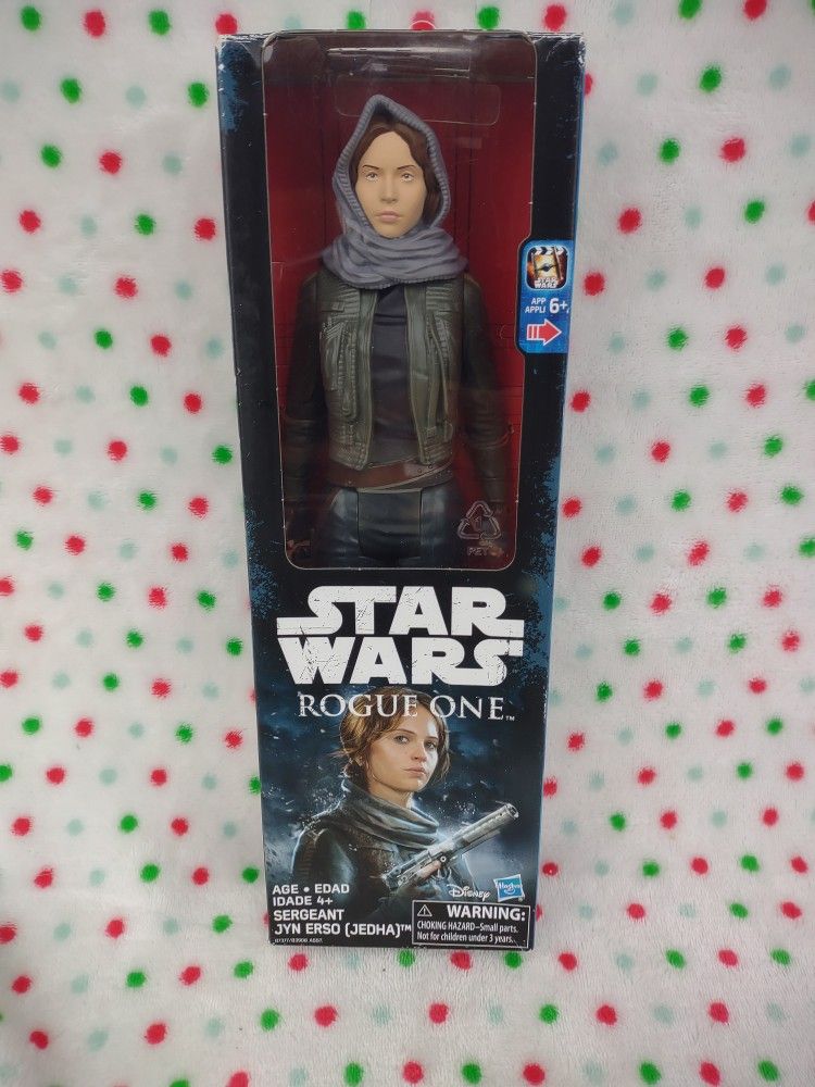 2016 STAR WARS Rogue One Sergeant Jyn Erso Jedha Action Figure NIP