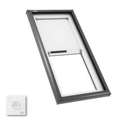 (2) Velux Skylights, 22-1/2 in. x 46-1/2 in. Fixed Curb Mount Skylight with Laminated Low-E3 Glass,

