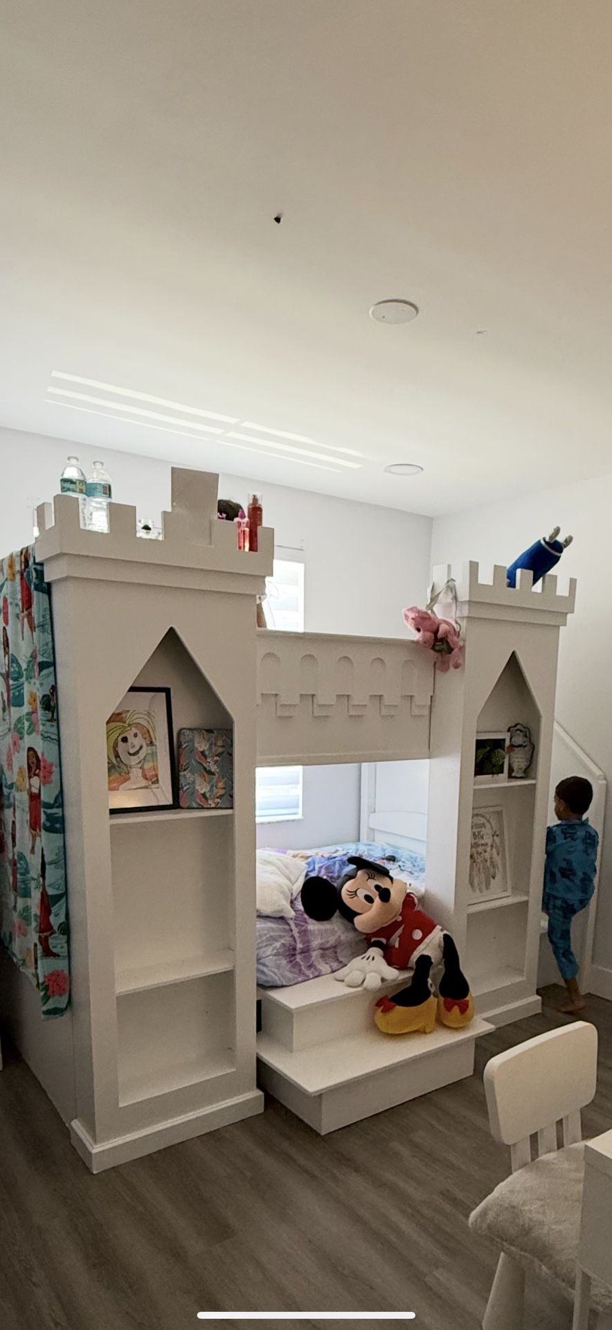 Custom Princess 2 Tier Twin Bed