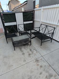 Outdoor patio set