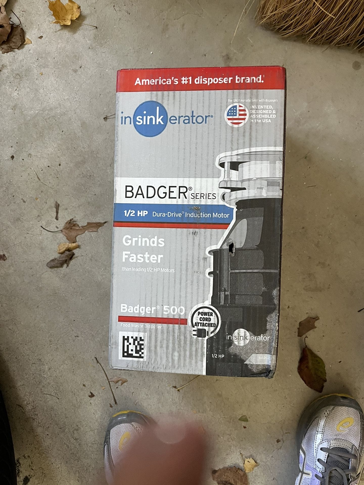 Badger Garbage Disposal . Never Opened