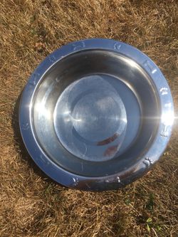 Stainless Steel Dog Dish Large