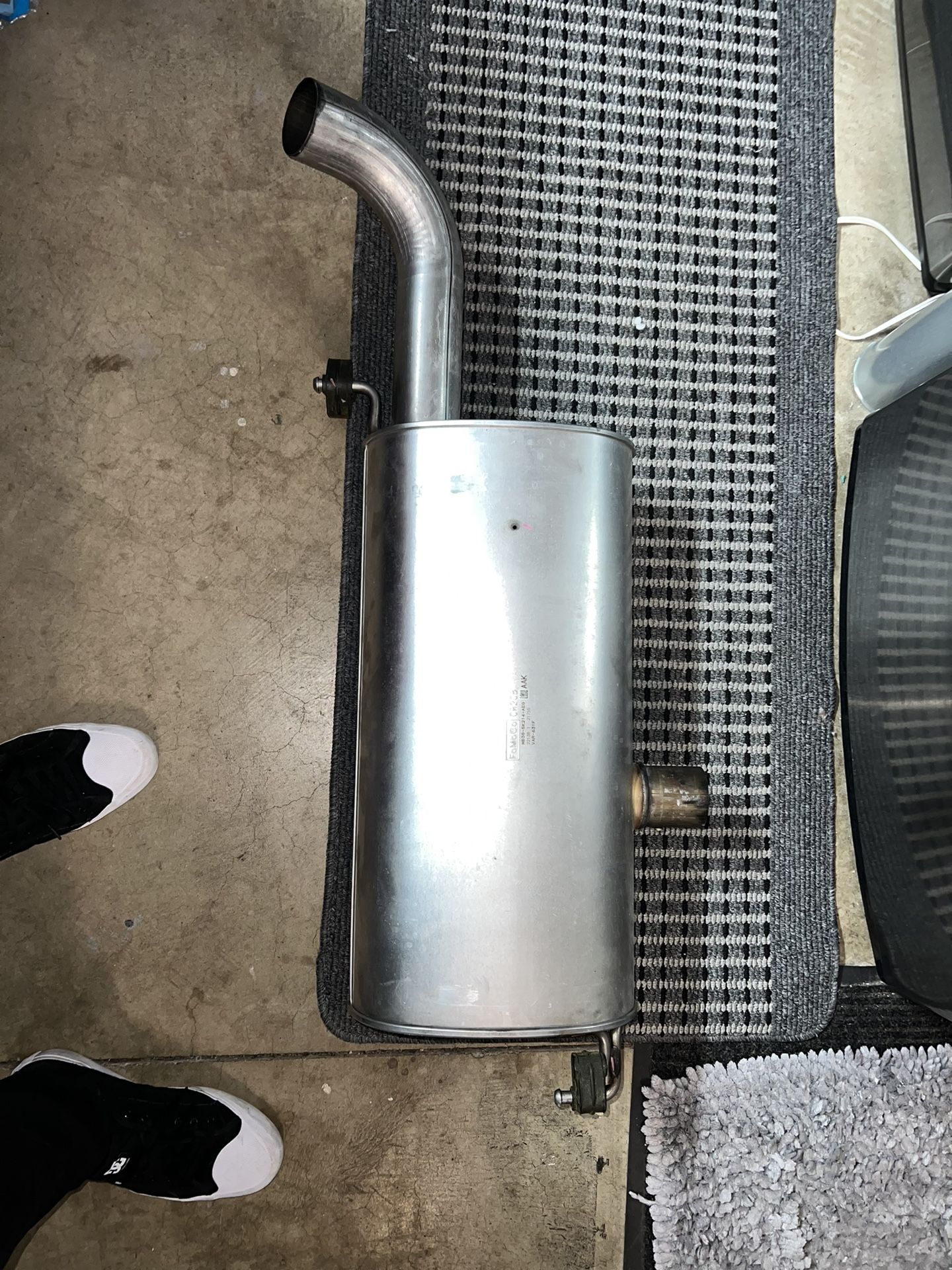2022 Ford Bronco Stock OEM muffler