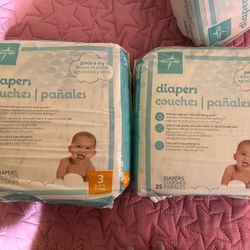 Diapers Size 3 