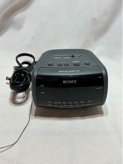 Sony Dream Machine ICF-C112 Alarm Clock AM FM Radio