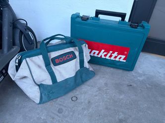 Bosch Tool Bag and Makita Hard Case