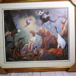 Peaceable Kingdom: Nations At Rest by Gregory Perillo (1991) Limited Edition Painting 