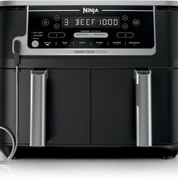 Ninja DZ550 Foodi 10 Quart 6-in-1 DualZone Smart XL Air Fryer