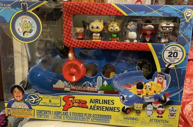 Ryan’s World World Tour Airlines Playset