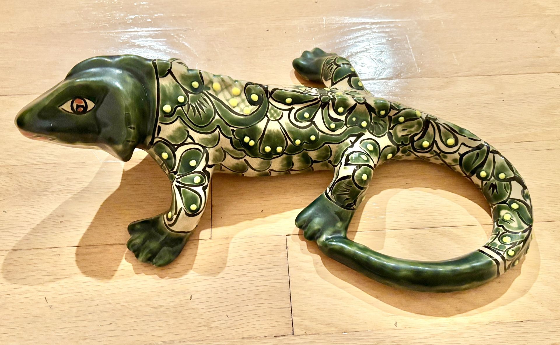 Large Talavera Ceramic Mexican Lizard/Gecko