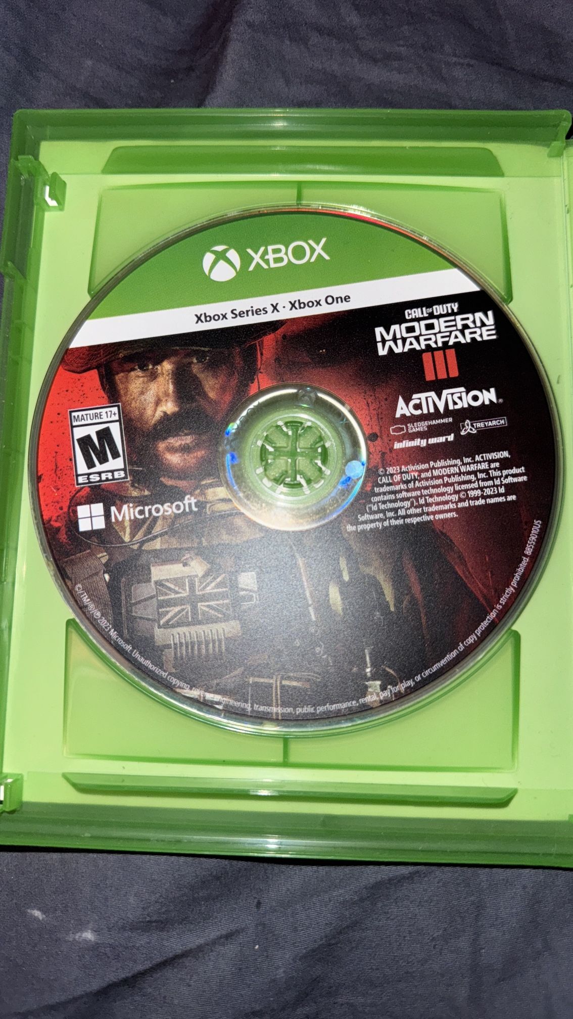 Mw3 Xbox Disc