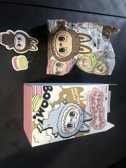 NEW Authentic Labubu Monsters Exciting Macaron vinly Face