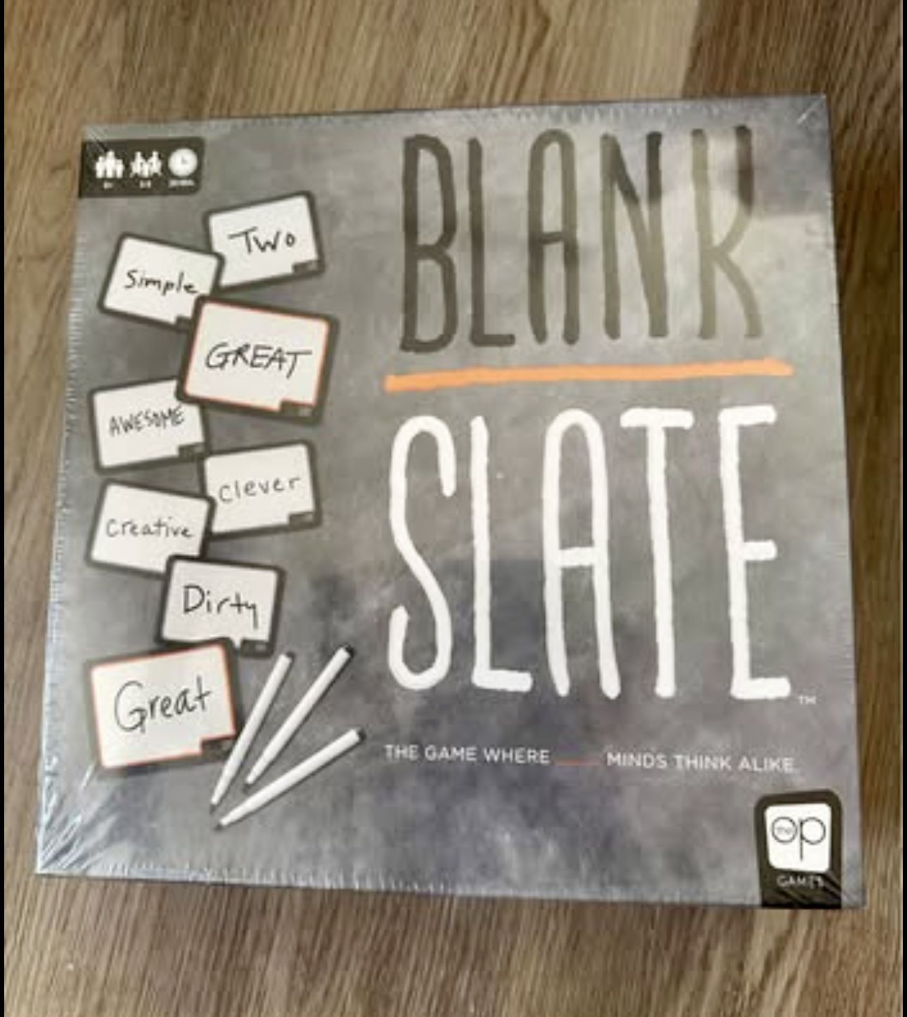 Blank Slate Game Brand New