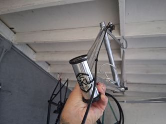 All chrome SKU fixie frame