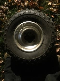 Ltz 400 rim and tire oem