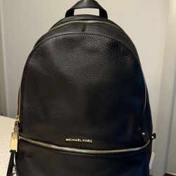 Michael Kors Rhea Large Leather Backpack - NEW WITH TAGS