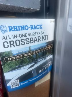 Rhino-Rack Vortex SX Roof Rack K-SX100VA126B 50” Crossbars w/ Locks & Keys