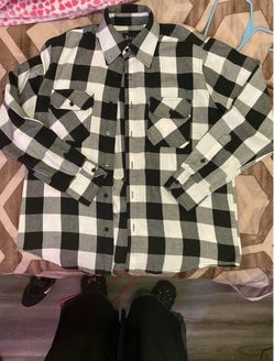 Flannel size L