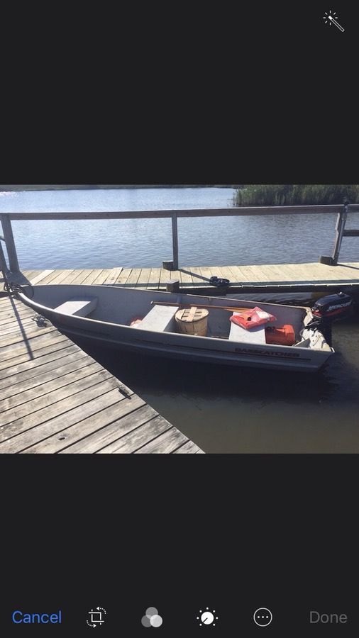 14 foot crab/fish boat. Will trade for golf cart