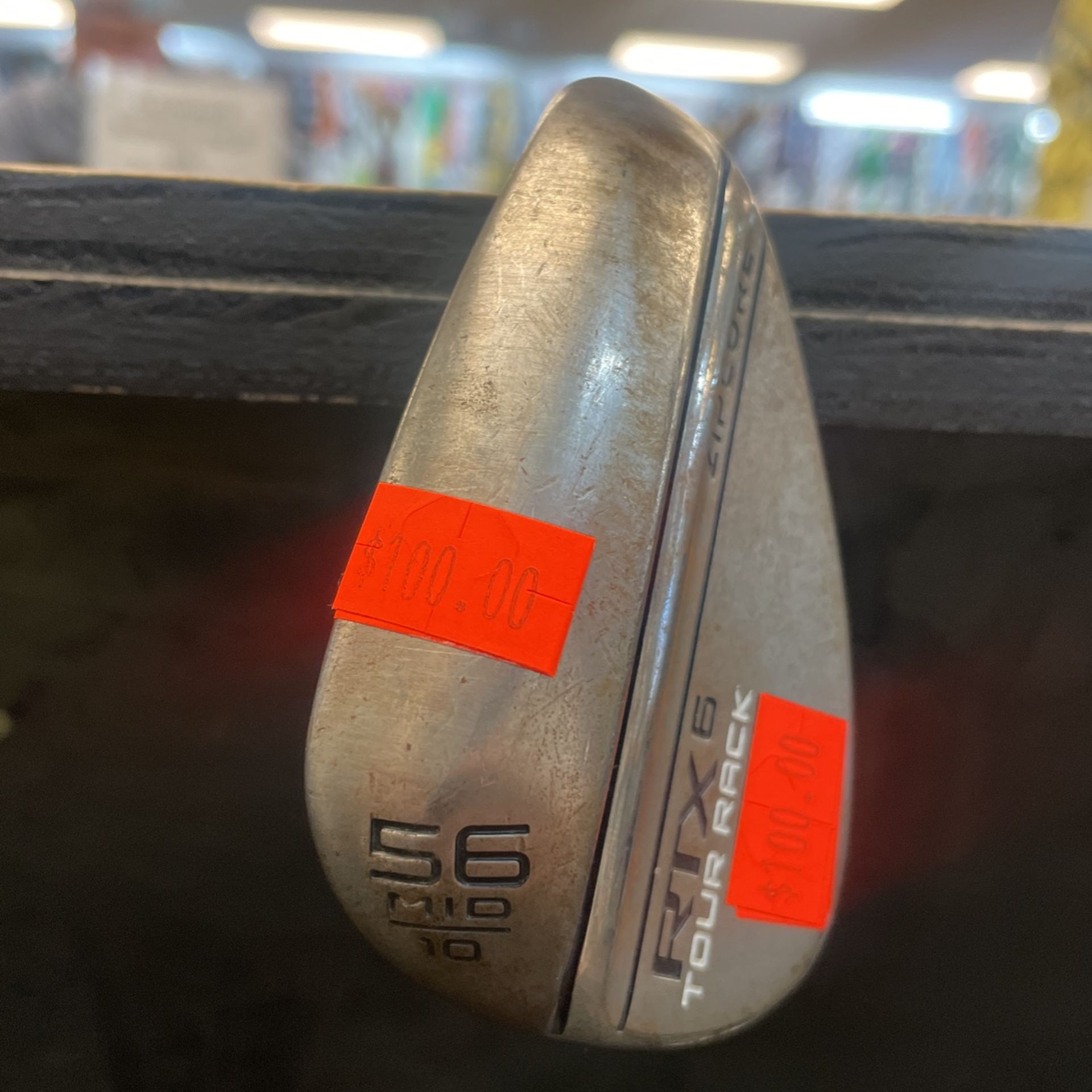 Cleveland RTX 6 ZipCore Tour Rack Raw Sand Wedge 56* Degree Right