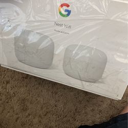 Google Nest Wi-Fi Router And Point