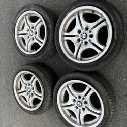 4 — 17x7 5x120 5x4.72 Stock BMW E46 M Sport 330 323 325 328 Wheels Rims!