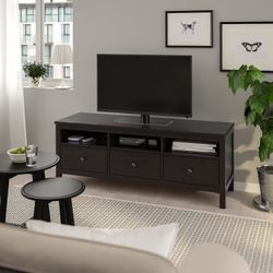 IKEA HEMNES TV Unit - Excellent Condition, Black-Brown Finish 