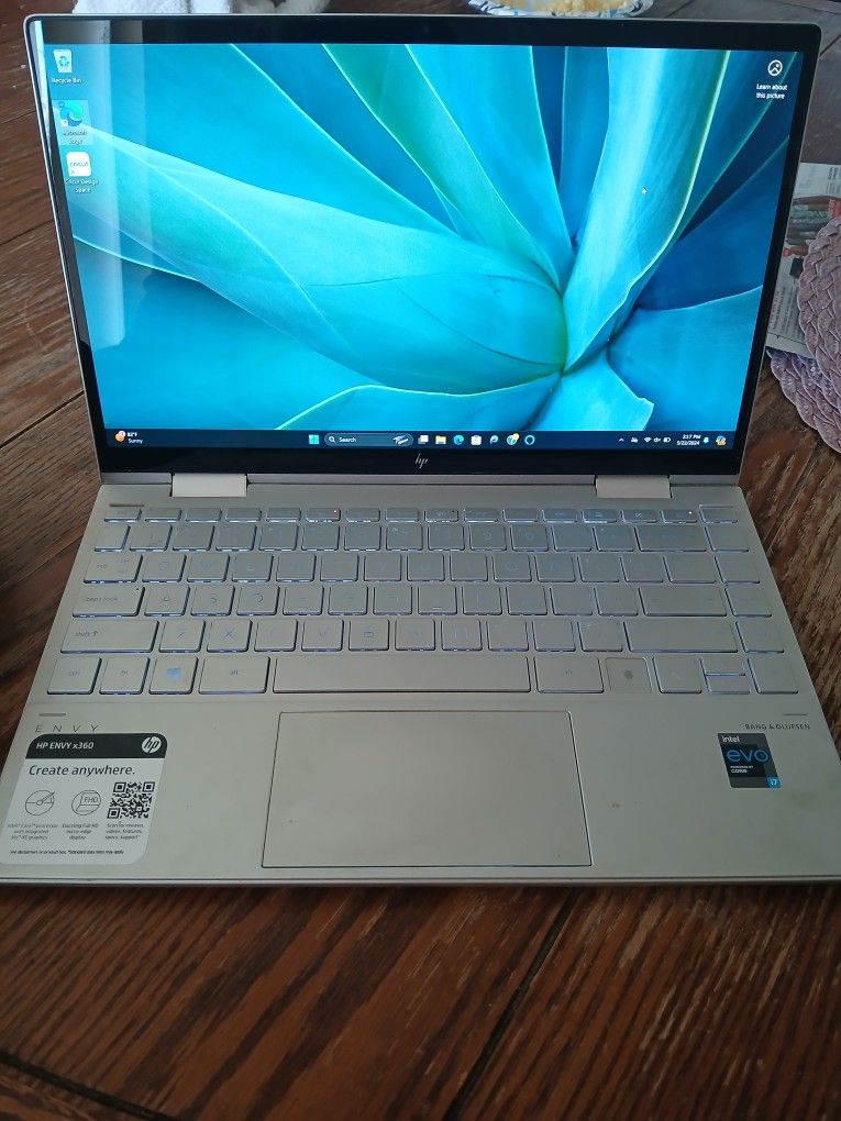 Hp Envy X360 Laptop/Tablet