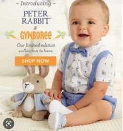 Baby Boy Gymboree Peter Rabbit Outfit 