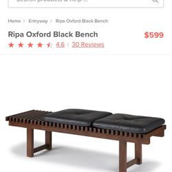 Article Furniture Bench
