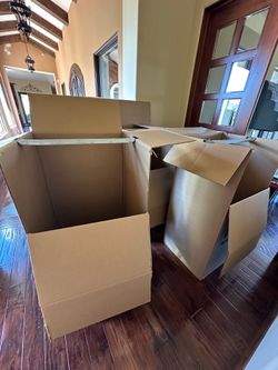 Free - wardrobe moving boxes