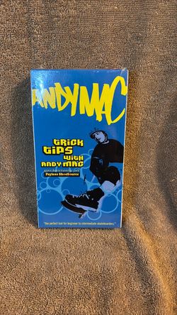 Andy Mac Trick Tips VHS Tape Sealed